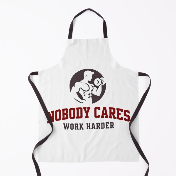 Item preview, Nobody Cares Work Harder Minimal Gym Icon designed and sold by HumansStuck12.