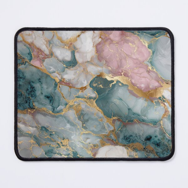 Item preview, Pastel marble in rose and petrol. designed and sold by Letteraddicted.