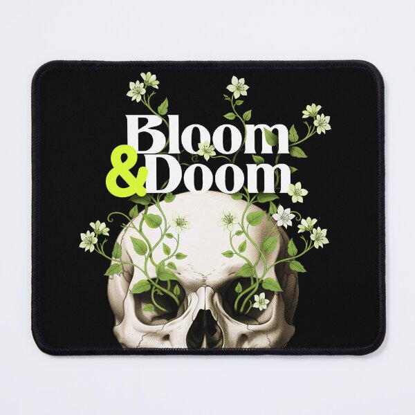 Item preview, Bloom and Doom Skull Botanical Dark Academia designed and sold by LinaValearte.