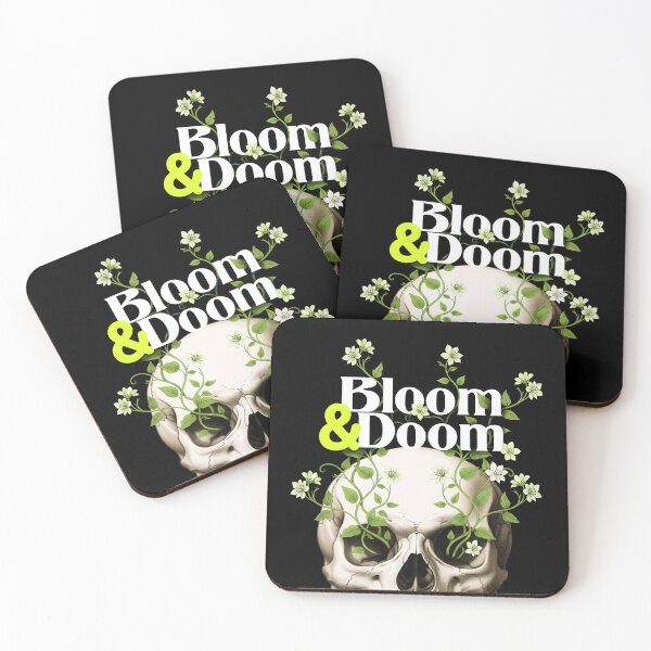 Item preview, Bloom and Doom Skull Botanical Dark Academia designed and sold by LinaValearte.