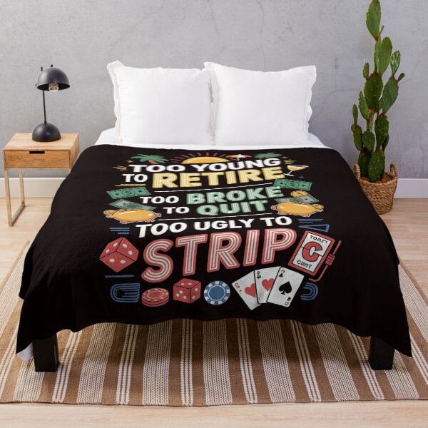 Item preview, Too Young to Retire Too Broke to Quit – Workplace Cringe Humor Design designed and sold by Redgiant87x.