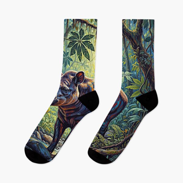 Item preview, Surreal Tapir in Vibrant Rain Forest Bulk #16 designed and sold by Helios Be. Lavsh.