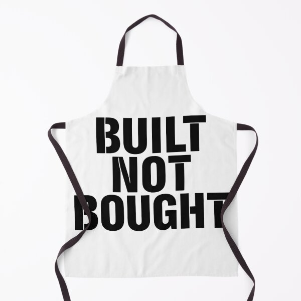 Item preview, Built Not Bought Gym Motivation Statement designed and sold by Katzpy.