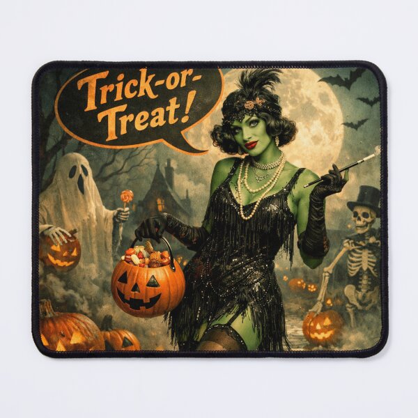 Item preview, Midnight Flapper: Trick or Treat designed and sold by Edenglow Prints & Peculiars.