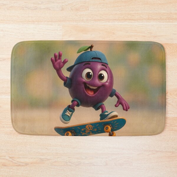 Item preview, Skater Plum designed and sold by Sillytoe.