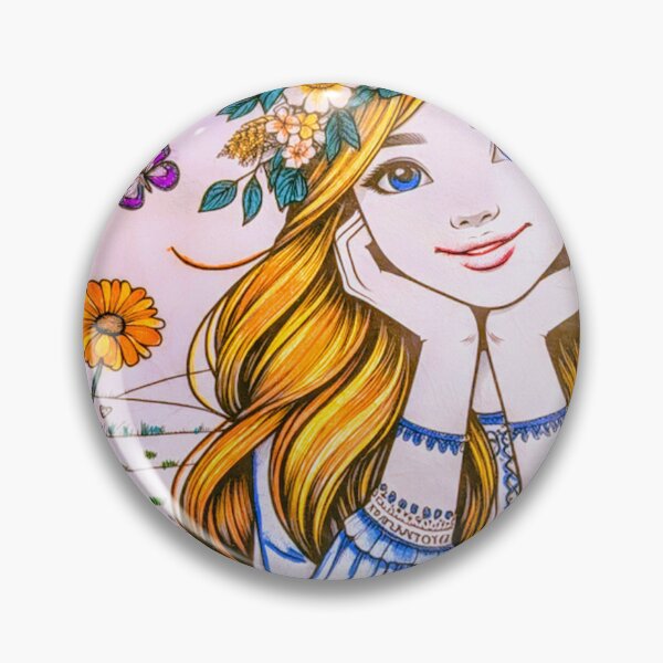 Item preview, Elora playing outside designed and sold by Wild Rose Colors.