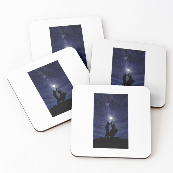 Item preview, Loving night with moon designed and sold by Crazyabc.