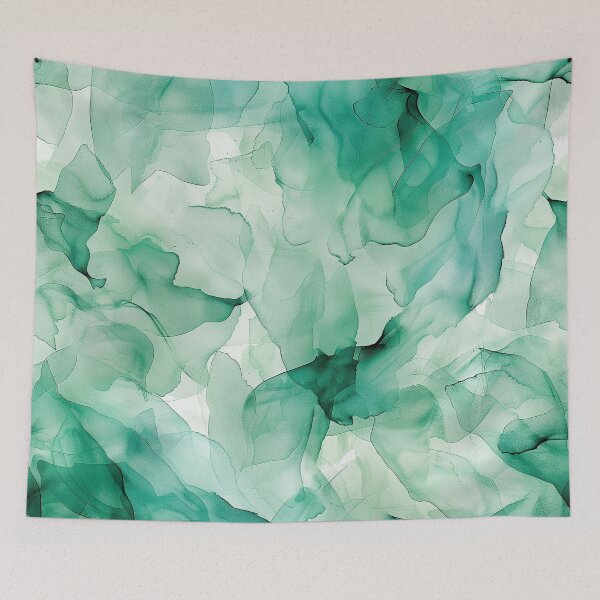 Item preview, Green watercolor pattern designed and sold by Letteraddicted.