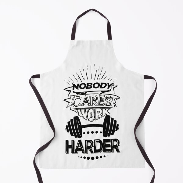 Item preview, Nobody Cares Work Harder Barbell Strength Statement designed and sold by HumansStuck12.
