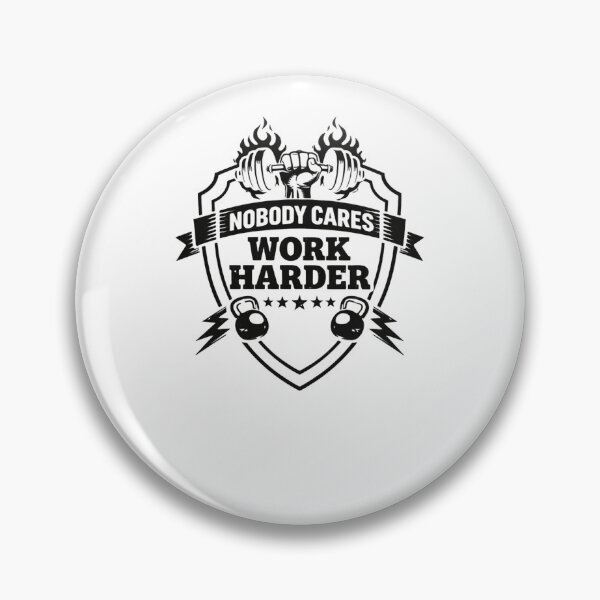 Item preview, Nobody Cares Work Harder Skull Gym Hardcore designed and sold by HumansStuck12.