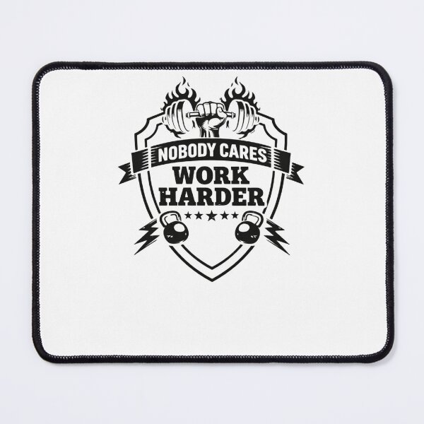 Item preview, Nobody Cares Work Harder Skull Gym Hardcore designed and sold by HumansStuck12.