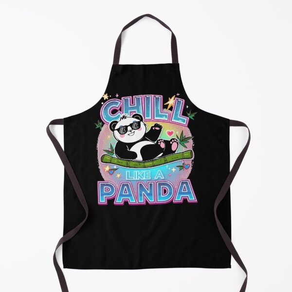 Item preview, Chill Like a Panda Cool Panda Baer bamboo Funny Animal Gifts T-Shirt designed and sold by MalwasBasket.