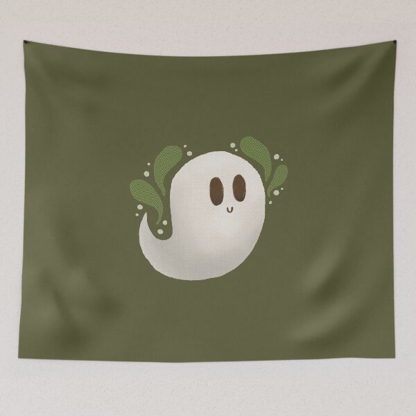 Item preview, Lime Ghostie Cute Halloween Art designed and sold by ghostieking.