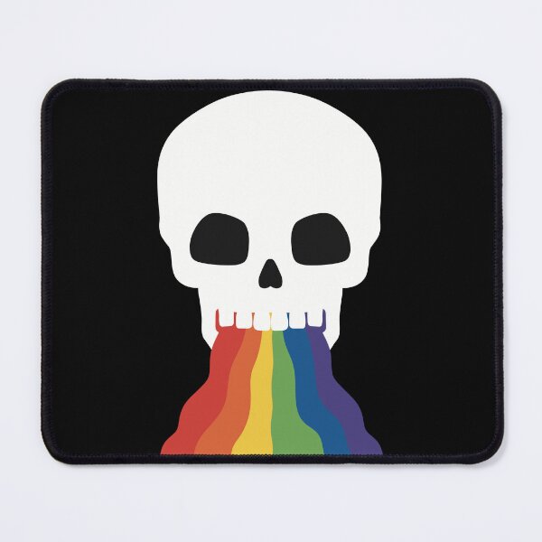 Item preview, Rainbow Vomit Skull designed and sold by WatershipBound.