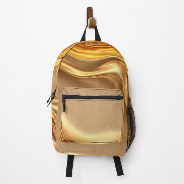Item preview, Liquid Gold Waves Abstract Luxury Modern Art On designed and sold by DesigntshirtWB.