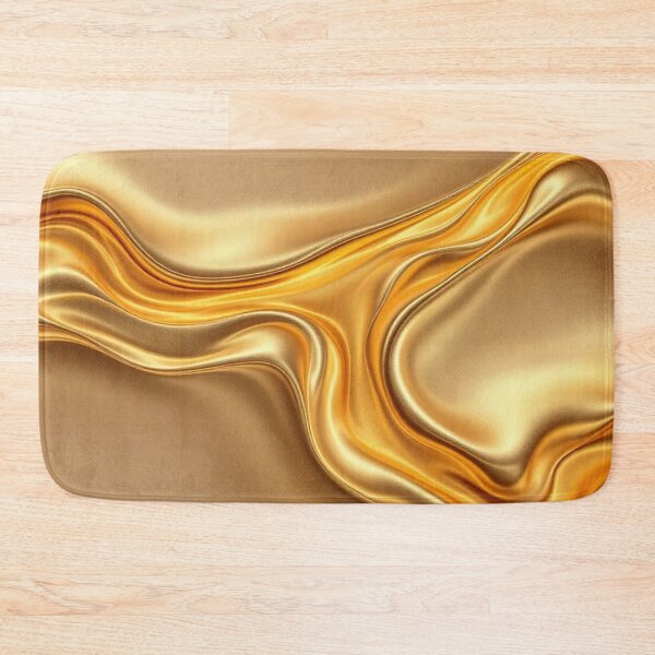Item preview, Liquid Gold Waves Abstract Luxury Modern Art On designed and sold by DesigntshirtWB.