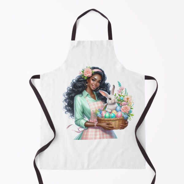Item preview, Easter black woman design, Easter Afro Girl, Cute black girl, Spring Easter Sublimation. designed and sold by gabrielakrall.