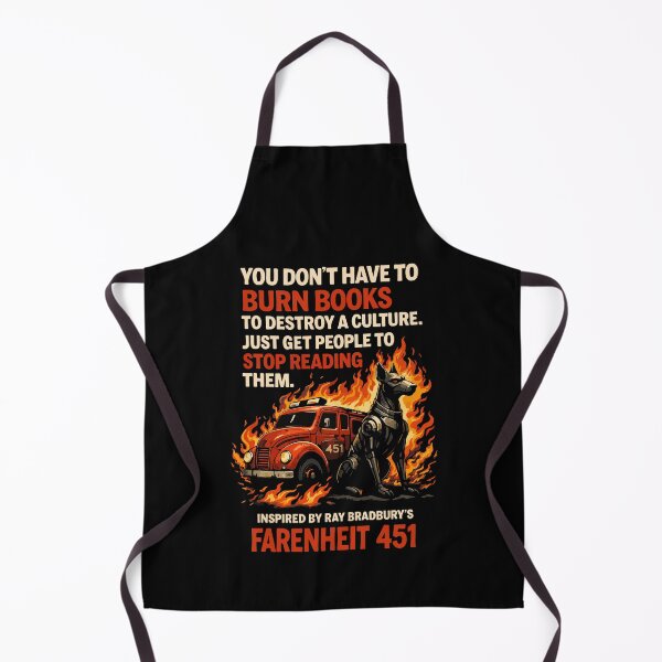Item preview, Farenheit 451 - Ray Bradbury 2 designed and sold by storelibertys.