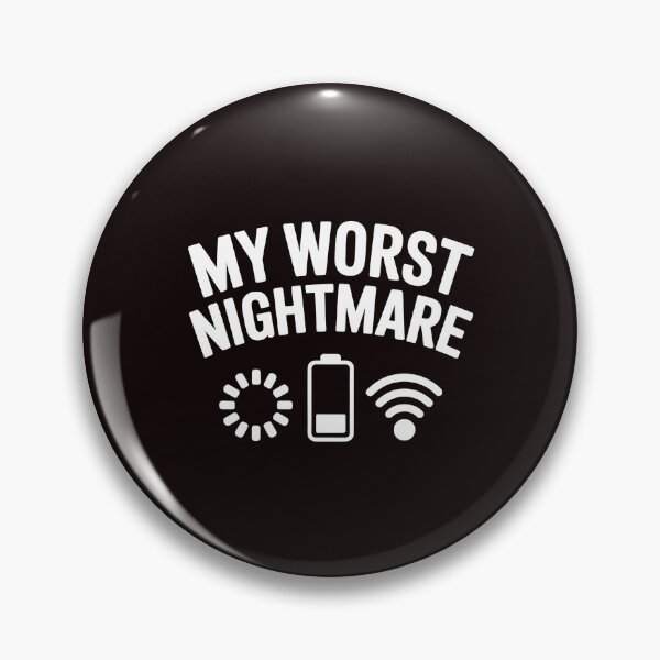 Item preview, My Worst Nightmare Gamer – Funny Geek Video Games Design designed and sold by Redgiant87x.