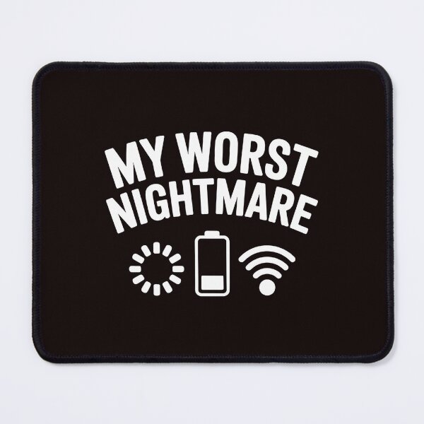 Item preview, My Worst Nightmare Gamer – Funny Geek Video Games Design designed and sold by Redgiant87x.