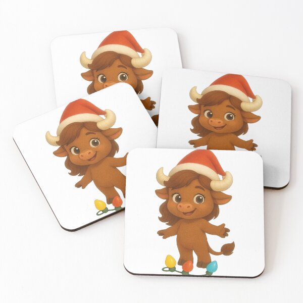 Item preview, Christmas Minotaur Girl designed and sold by Sillytoe.