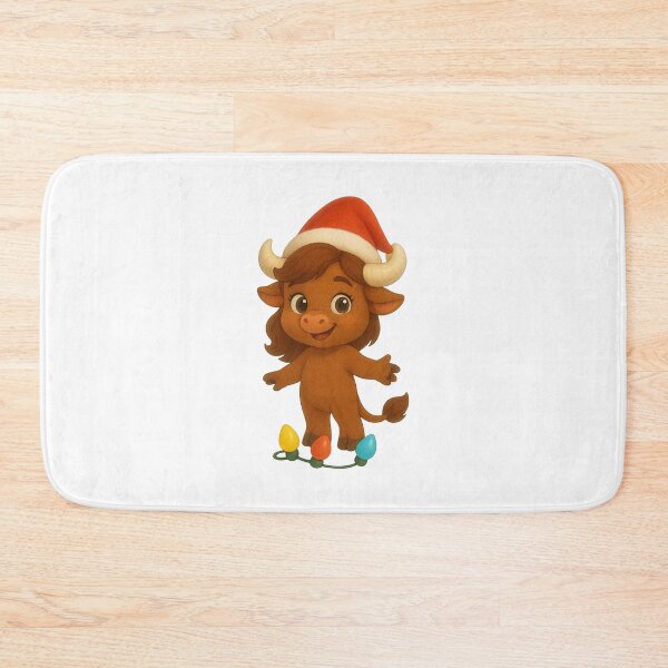Item preview, Christmas Minotaur Girl designed and sold by Sillytoe.