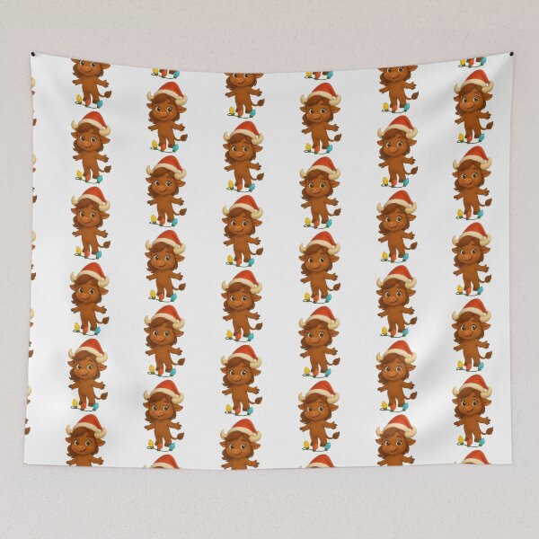 Item preview, Christmas Minotaur Girl designed and sold by Sillytoe.