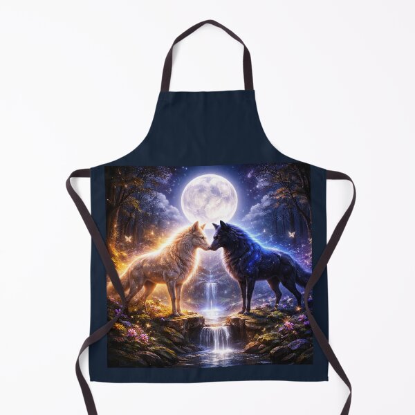 Item preview, Wolves – Sacred Bond Under the Moon designed and sold by GeoWild Designs.