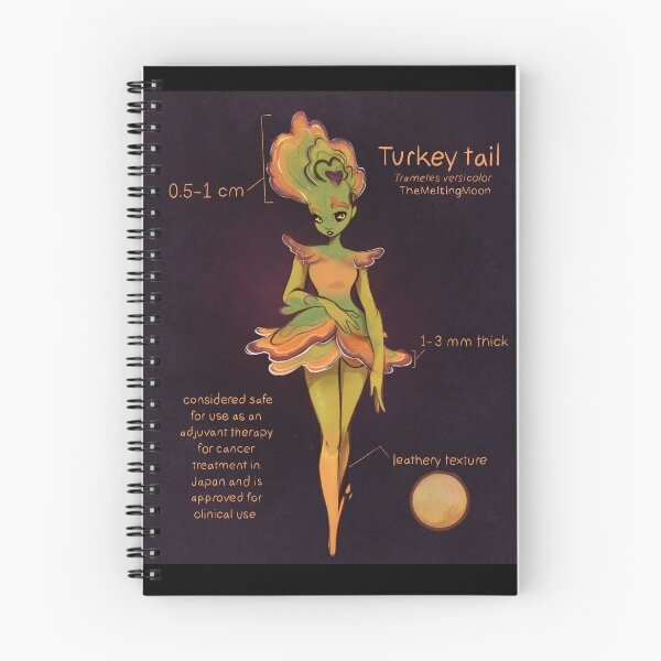 Item preview, Funguary: Turkey tail Mushroom designed and sold by TheMeltingMoon.