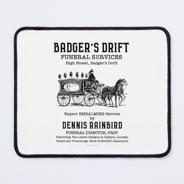 Item preview, Badger's Drift Funeral Service 3 designed and sold by Normbot2000.