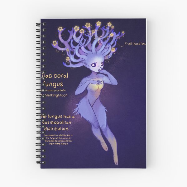 Item preview, Funguary: Lilac Coral Fungi designed and sold by TheMeltingMoon.