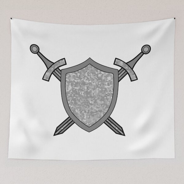 Item preview, Medieval Swords And Shield Art designed and sold by Sartoris Art.