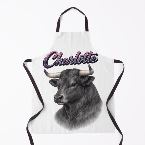 Item preview, Charlotte Ox Zodiac — Strength, Stability and Determined Spirit of the Chinese Ox designed and sold by AlexLineArt.