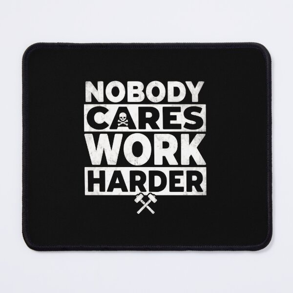 Item preview, Nobody Cares Work Harder Neon Gym Power Icon designed and sold by HumansStuck12.