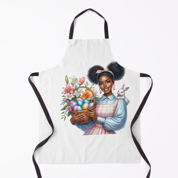 Item preview, Easter black woman design, Easter Afro Girl, Cute black girl, Spring Easter Sublimation. designed and sold by gabrielakrall.