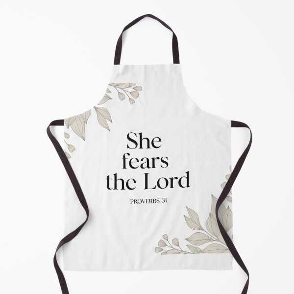 Item preview, She Fears the Lord Christian Sticker – Proverbs 31 Minimal Feminine Design designed and sold by Illustrated Faith.