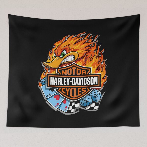 Item preview, Harley Davidson Vintage Biker Graphic Design Illustration designed and sold by enzoade.