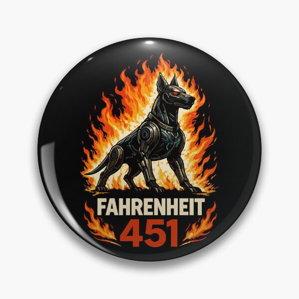 Item preview, Farenheit 451 - Ray Bradbury 2 designed and sold by storelibertys.