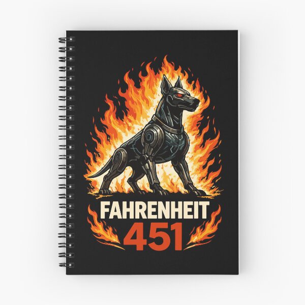 Item preview, Farenheit 451 - Ray Bradbury 2 designed and sold by storelibertys.