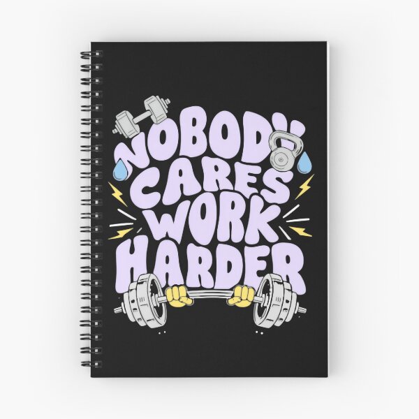 Item preview, Nobody Cares Work Harder Classic Bold Red Impact designed and sold by HumansStuck12.