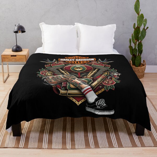 Item preview, Harley Davidson Eagle Emblem Custom Motorcycle Artwork designed and sold by enzoade.