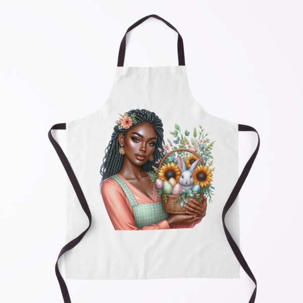 Item preview, Easter black woman design, Easter Afro Girl, Cute black girl, Spring Easter Sublimation. designed and sold by gabrielakrall.