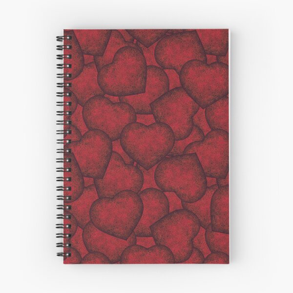 Aperçu de l'œuvre Riche motif de cœurs rouges créée et vendue par Cherevan.