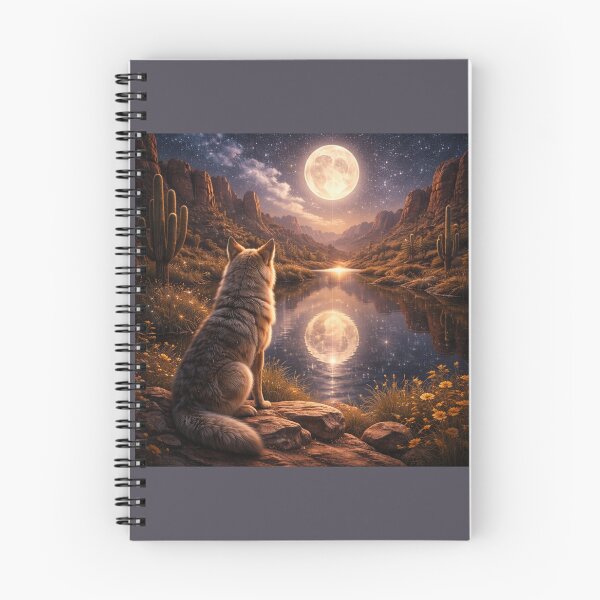 Item preview, Coyote – The Watcher | Reflections of the Wild designed and sold by GeoWild Designs.