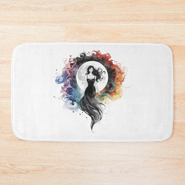 Item preview, A Mystical Moon Goddess in a Swirly Design designed and sold by Soulstar Designs.