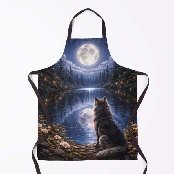 Item preview, Wolf – The Watcher | Reflections of the Wild designed and sold by GeoWild Designs.
