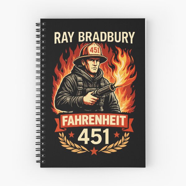 Item preview, Farenheit 451 - Ray Bradbury designed and sold by storelibertys.