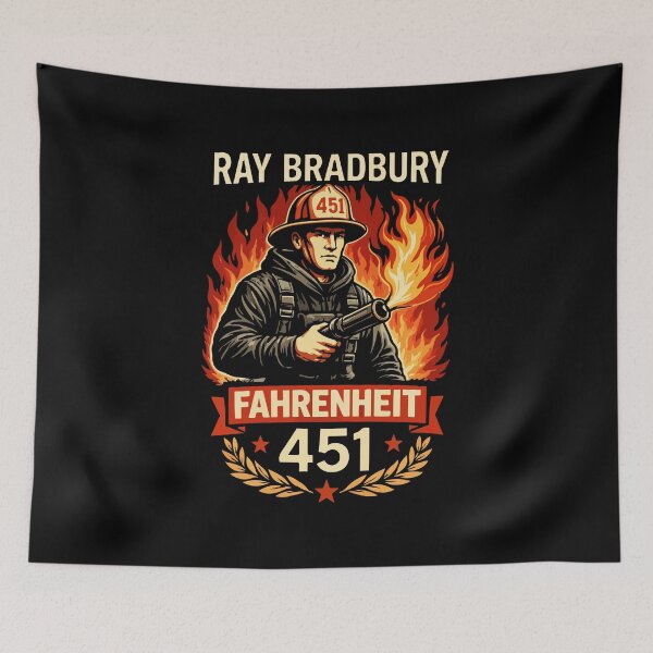Item preview, Farenheit 451 - Ray Bradbury designed and sold by storelibertys.