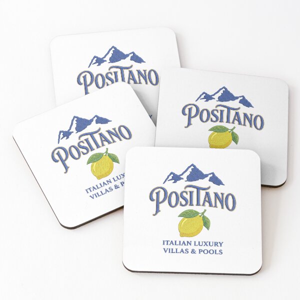 Item preview, Positano Italian Luxury Villas – Amalfi Coast Lemon Emblem designed and sold by Maisonsucces.