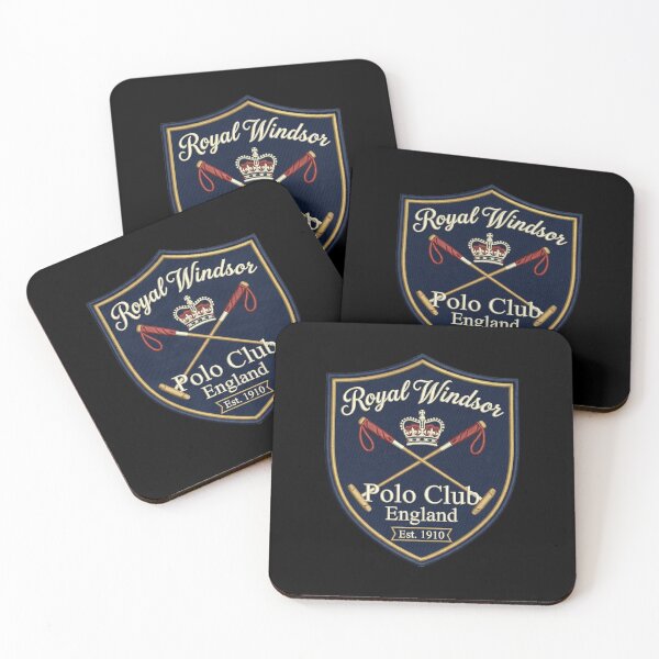 Item preview, Vintage Polo Crest Emblem – Classic British Equestrian Shield designed and sold by Maisonsucces.